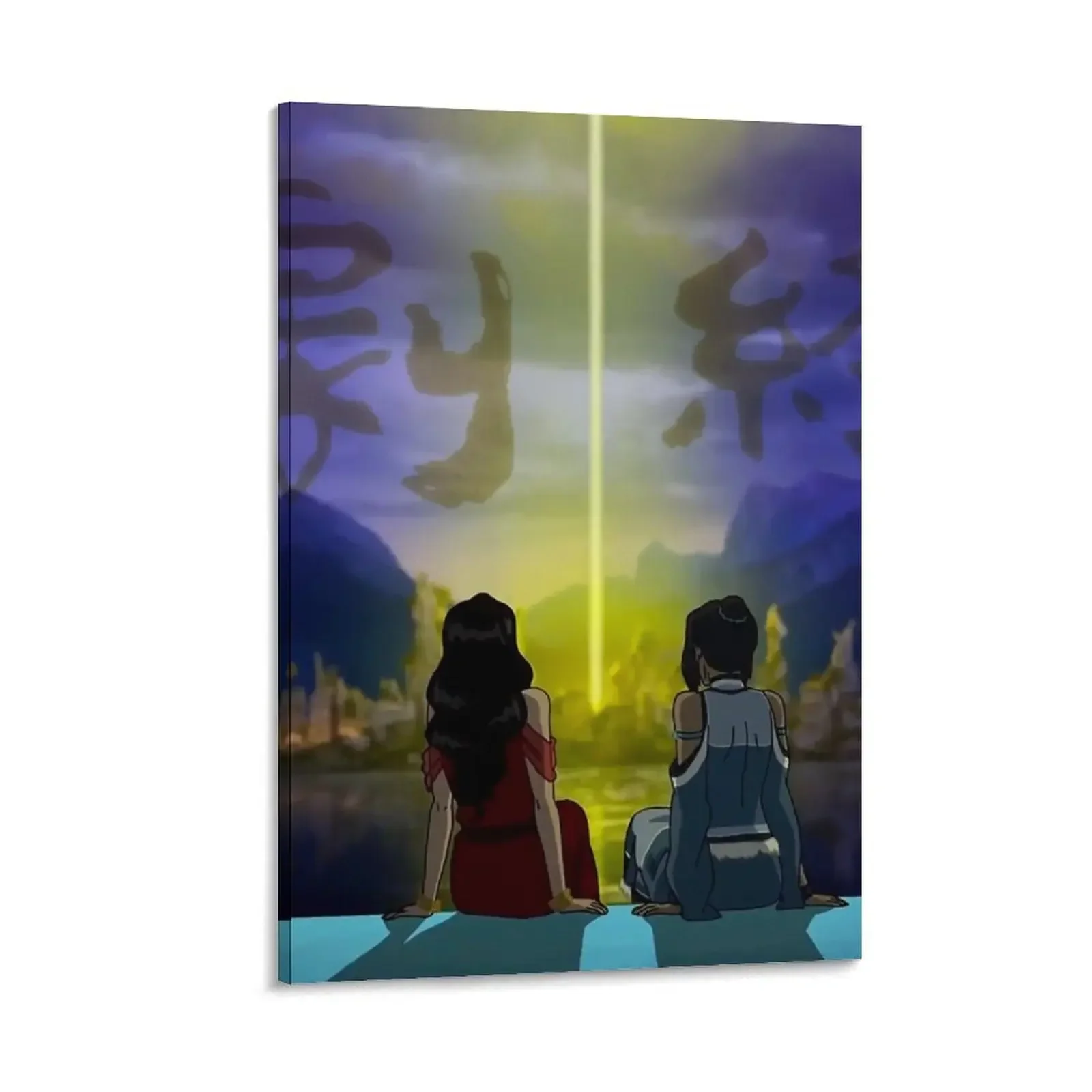 

Korrasami with End Credits Canvas Painting house decoration Paintings on canvas for living room poster aesthetic