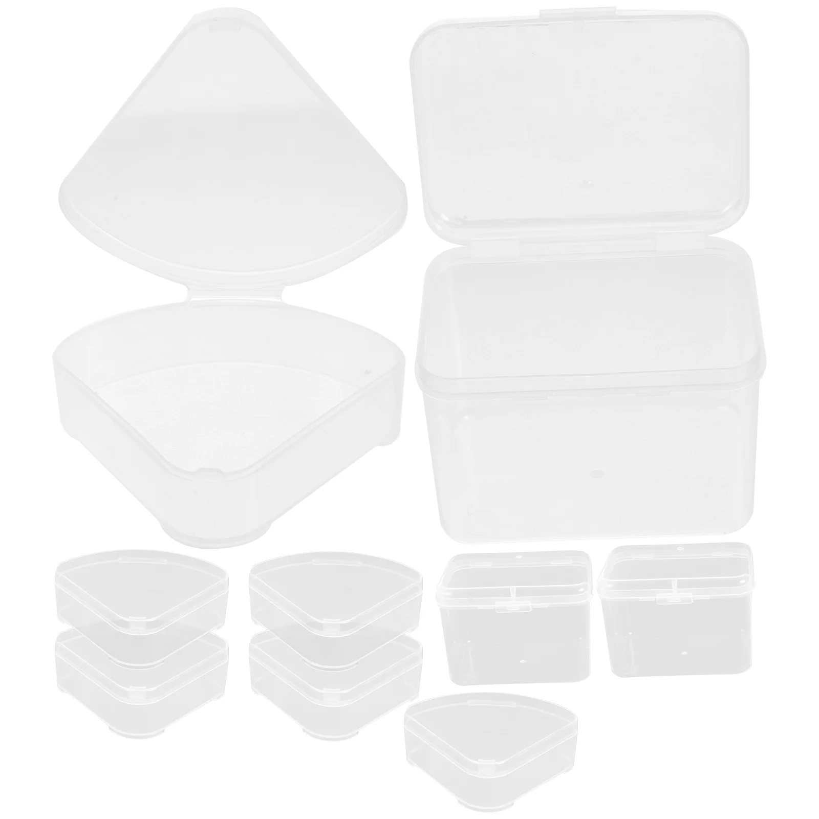 

9 Pcs Pink Powder Puff Storage Box Lip Gloss Makeup Sponge Travel Case Bracket Baby Cleaner Highlighter