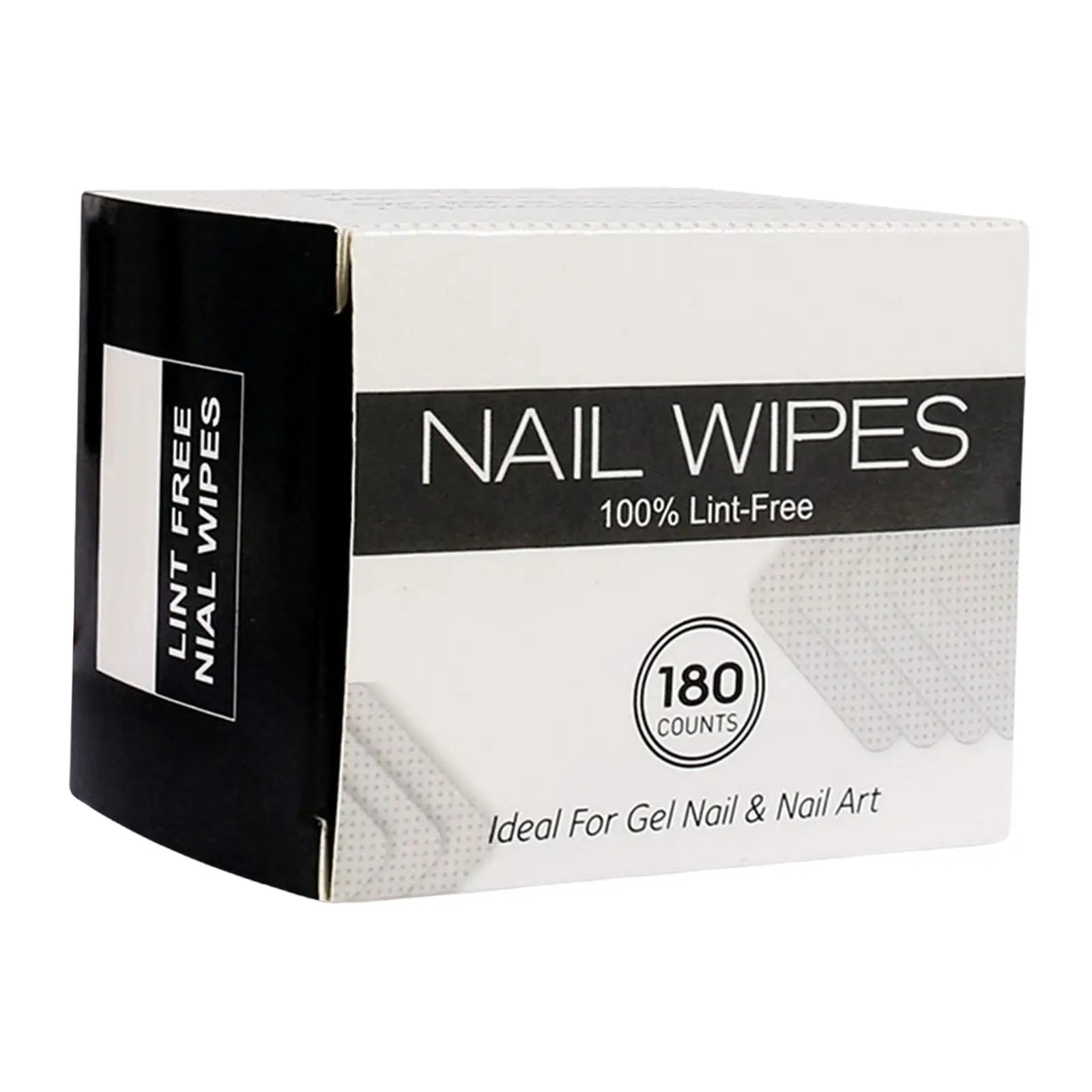 Lint Free Nail Wipes Eyelash Extension Wipes for Gel Nail Natural Wood Pulp Nail