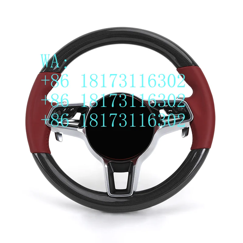 

Factory Discounts Upgrade Leather Carbon Fiber Steering Wheel Panamera Cayenne Macan Cayman GT2 GT4 Boxster 718 981 911 991 991.