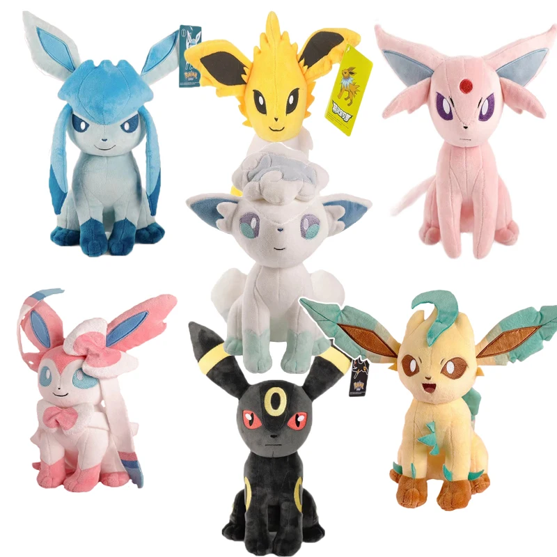 

Umbreon Pokemon плюшевые игрушки большая аниме-кукла милая подушка мультфильм гигантский Pokémon плюшевый подарок для детей на Рождество