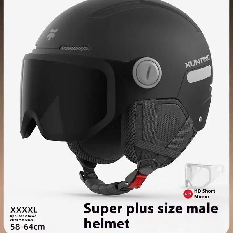 

3c Certification Large Electric Vehicle Helmet Male Four Seasons Universal Helmet Battery Motorcycle Large Size Half Helmet