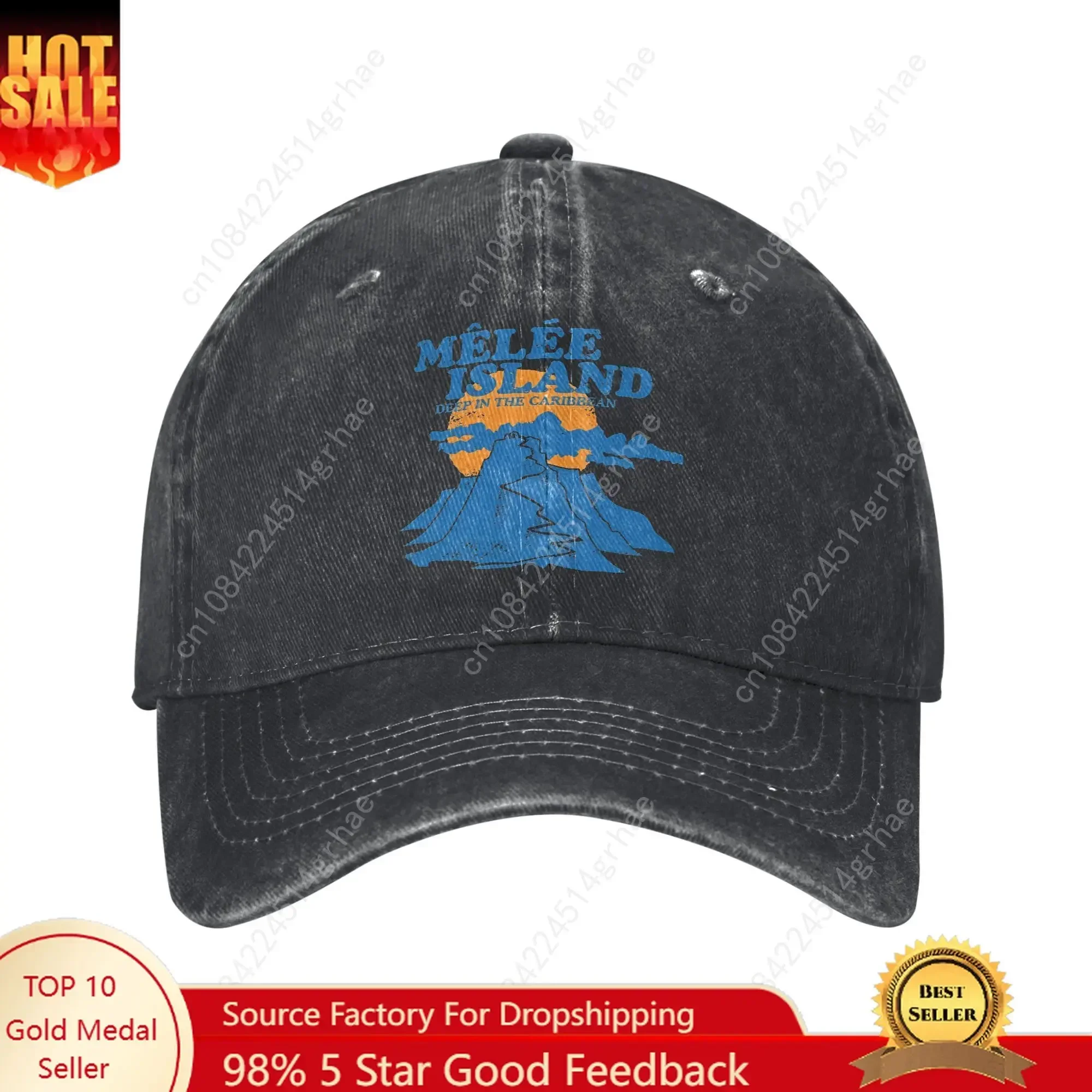 

The Secret Of Monkey Island Mêlée Island Casual Baseball Cap Summer Trucker Hat High Quality Snapback Cap Women Men Trendy Caps
