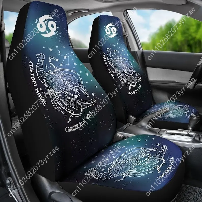 

Scorpio Horoscope Zodiac Star Car Seat Covers Universal Environmentally Friendly Interior Decorations Comfortable Seat Covers