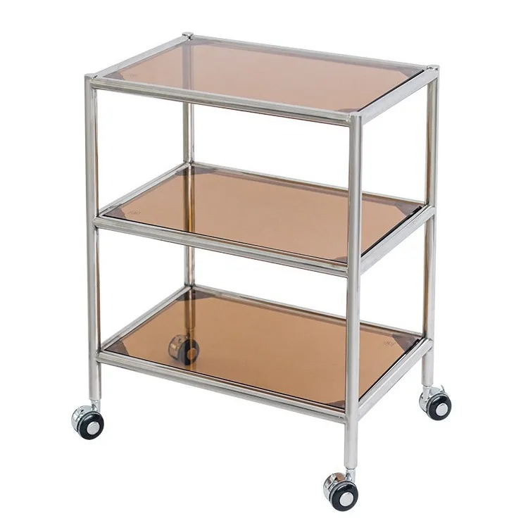 

Tempered, glass, coffee table, studio, rack, stainless steel, cart, bedside, wheel, side table