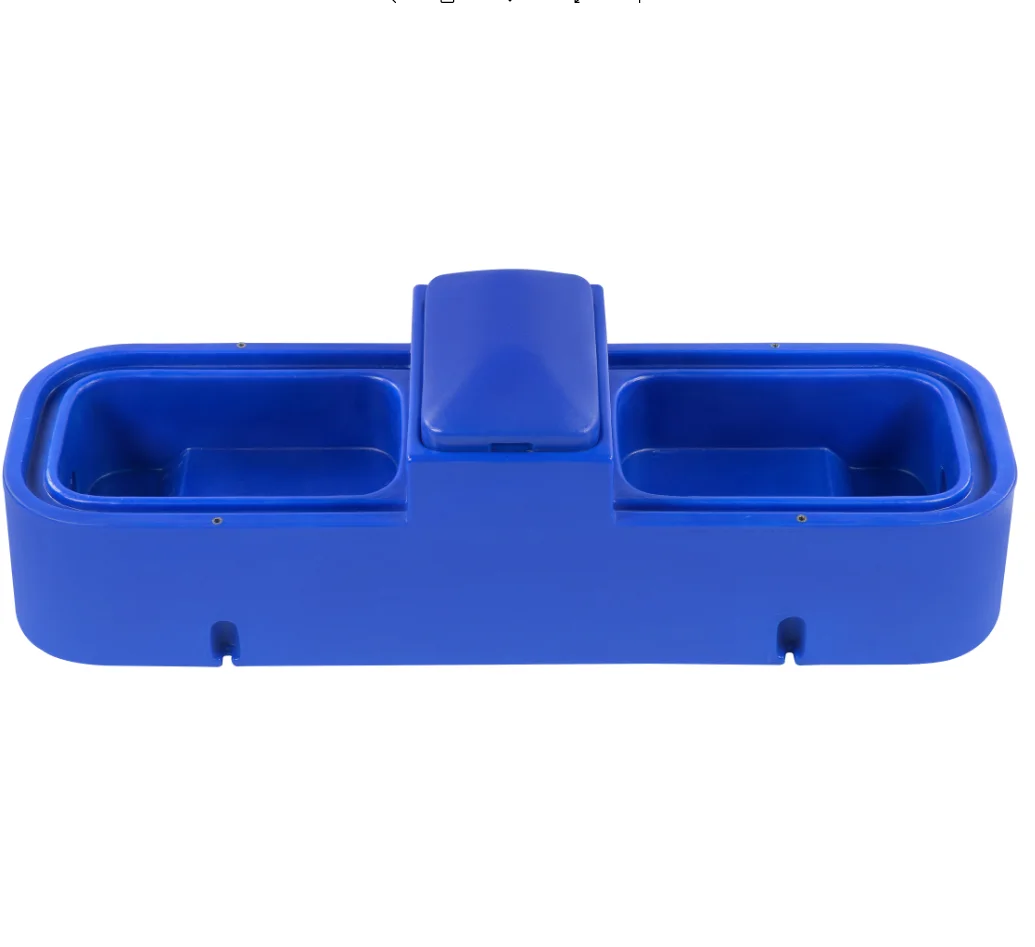 

Terrui 1.5m Plastic Water Trough Livestock Water Tough Opening Trough