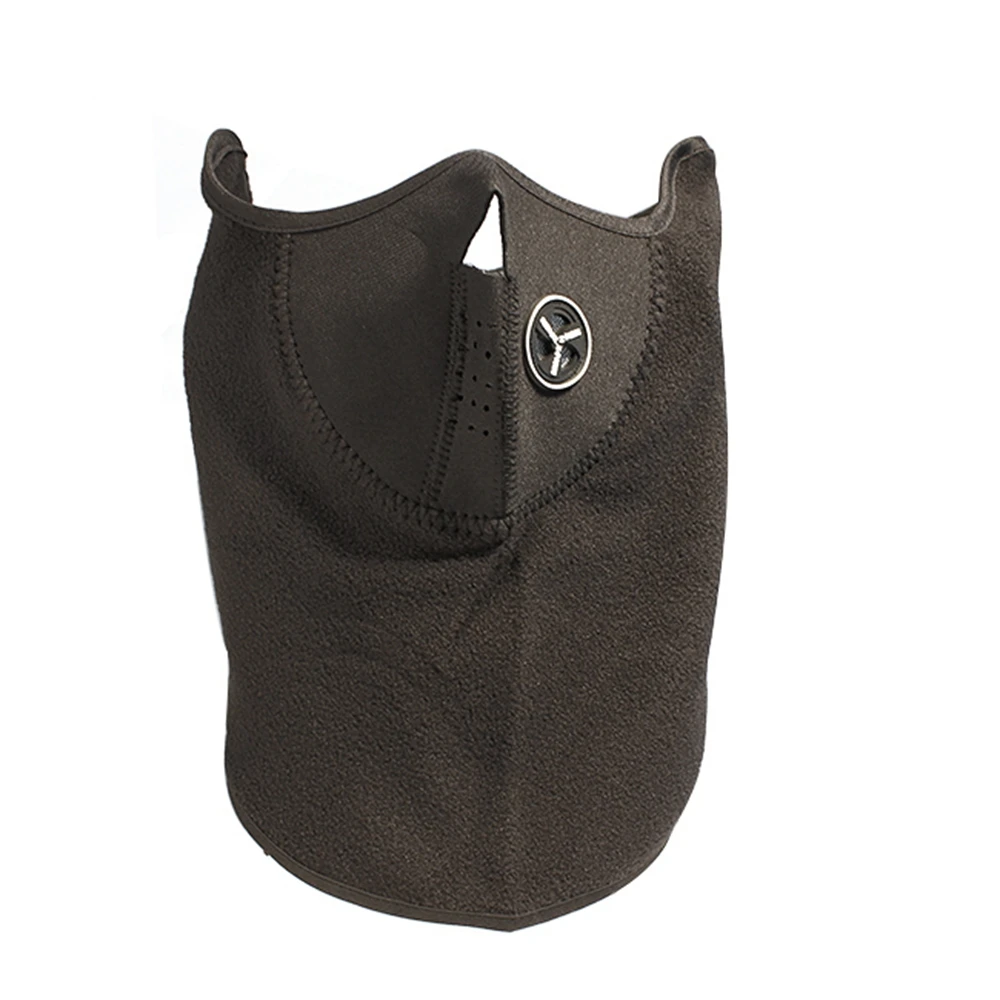 

Motorcycle Face Mask Cover Fleece Unisex Neck Guard skull Scarf White for Sanyang motorcycle