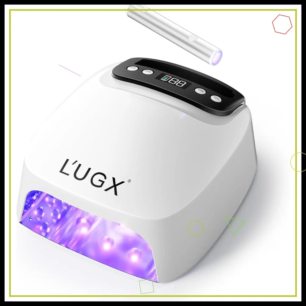 

2 in 1 UV LED Nail Lamp, Rechargeable Cordless Gel Light for Home Salon Manicure