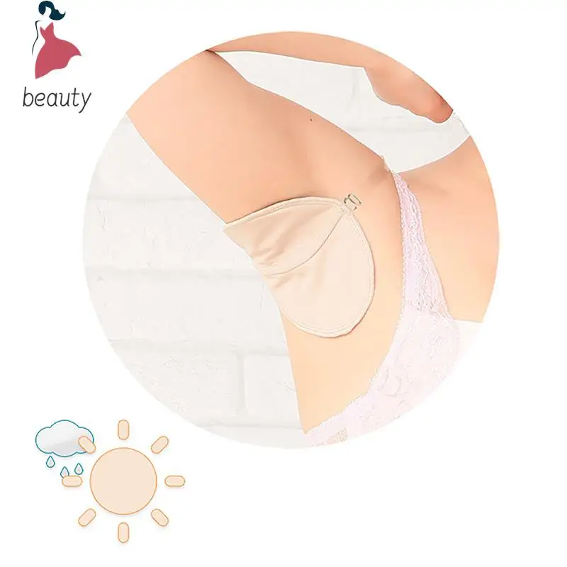 1 Pair Washable Deodorant Armpit Absorbent Sweat Pads Summer Reusable Sweat Perspiration Perfume Absorbing Pad Underarm Guards