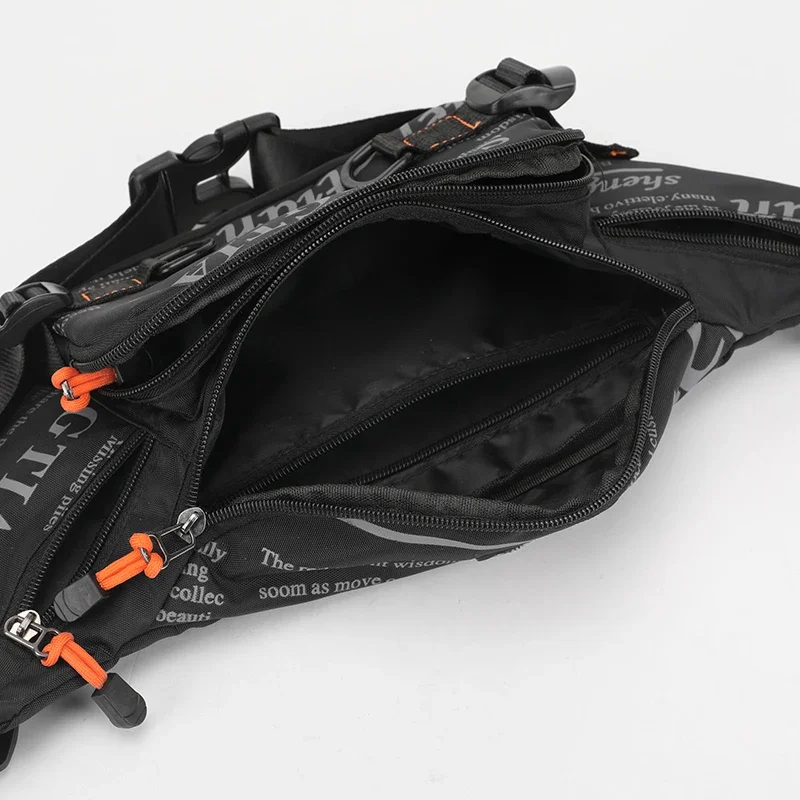 Men's Waterproof Nylon Waist Pack - Lightweight Running Belt Bag for Travel, Sports & Outdoor Activities image 5