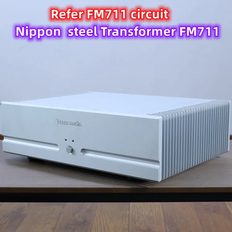 

NEW 160W*2 Finished Refer to FM711 circuit Dual Channel Rear Amplifier 2N3440/5416 Toshiba 5200