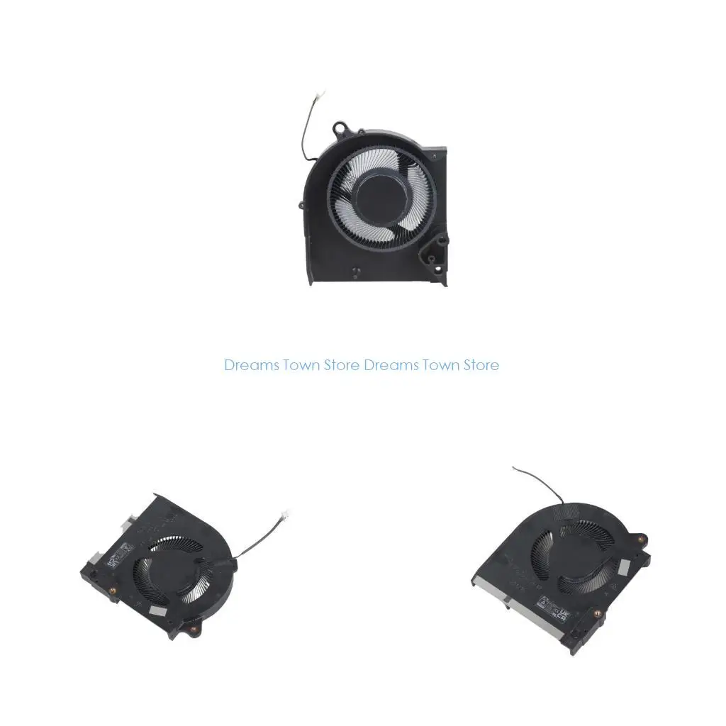 HX6A Low Noise Laptop CPU Fan Efficient Heat Dissipation Metal Easy Installation