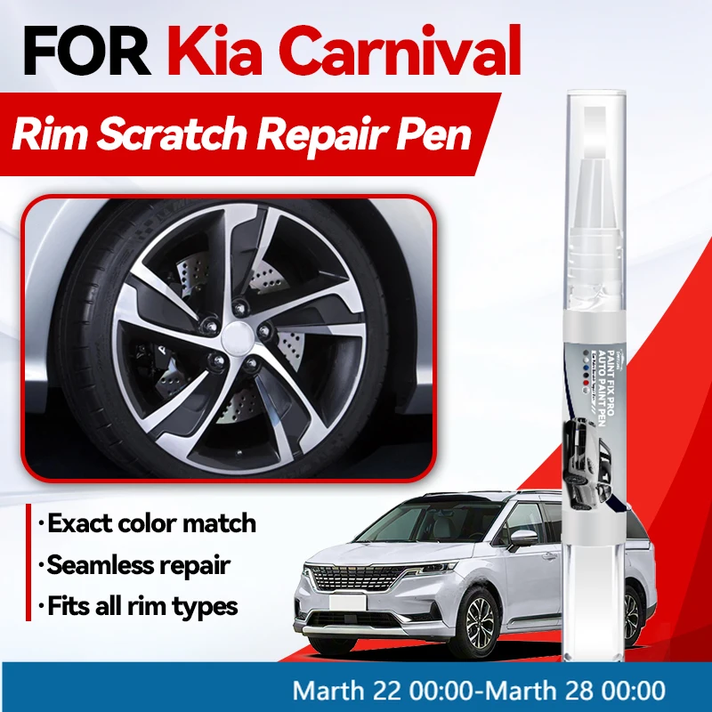 Car Tool Paint Pen For KIA Carnival 1998-2025 VQ GQ YP KA4 Paint Repair Pen Touch Up Scratch Remover DIY Auto Accessories B