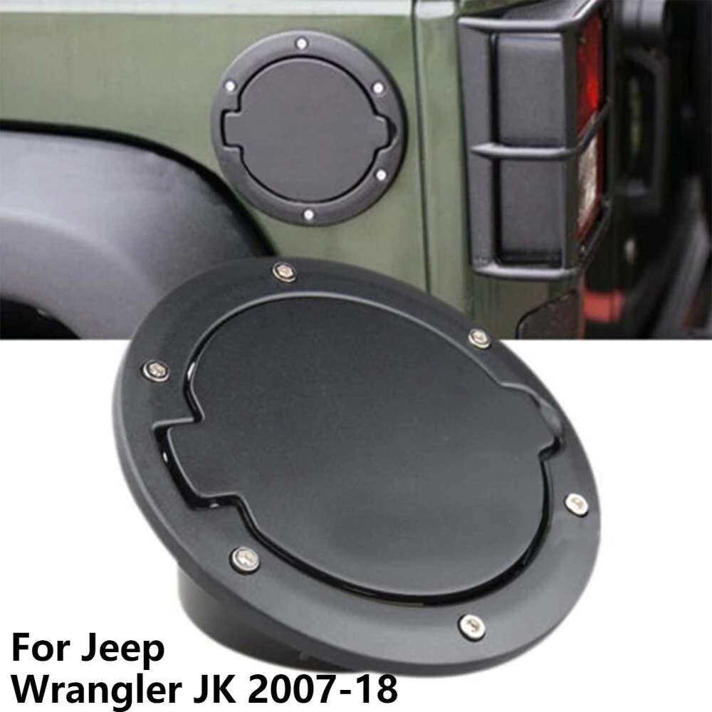 

Для Jeep Wrangler JK 2007-2018 крышка топливной горловины крышка бензобака внешние аксессуары