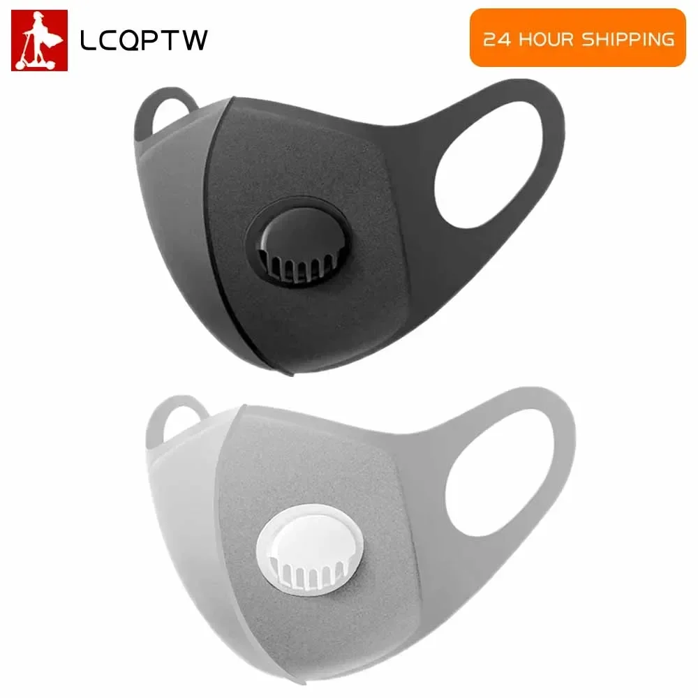 Staubmaske Winter winddichte Gesichtsmaske Outdoor-Sportarten mit Atemventil Motorradfahren für E-Roller Männer Frauen Maske