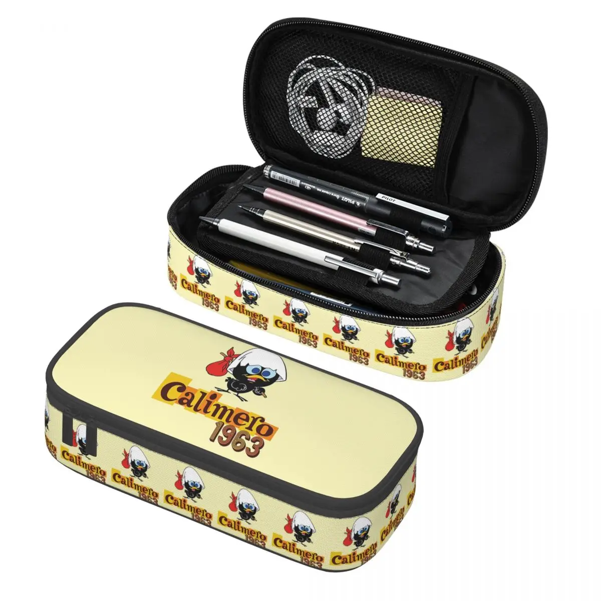 

Пеналы Calimero в стиле комиксов и аниме, органайзеры для ручек, канцелярские принадлежности, большая коробка для хранения, пенал-косметичка для студентов