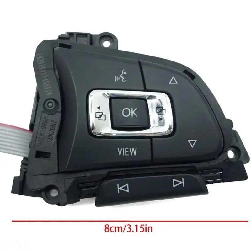G7NA Ergonomisches Lenkrad, Multifunktionstaste, hochempfindliche Bedienung, 0,2 s Reaktionszeit, LED-Anzeige 5G0959442AA – Detail 6