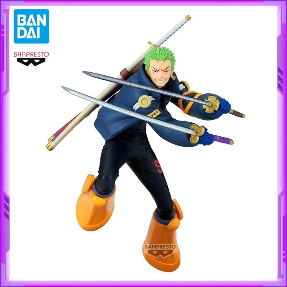 

Оригинальный BANDAI Banpresto ONE PIECE BRC Roronoa Zoro Egghead ПВХ аниме фигурки экшн-фигурки модель игрушки рождественские подарки