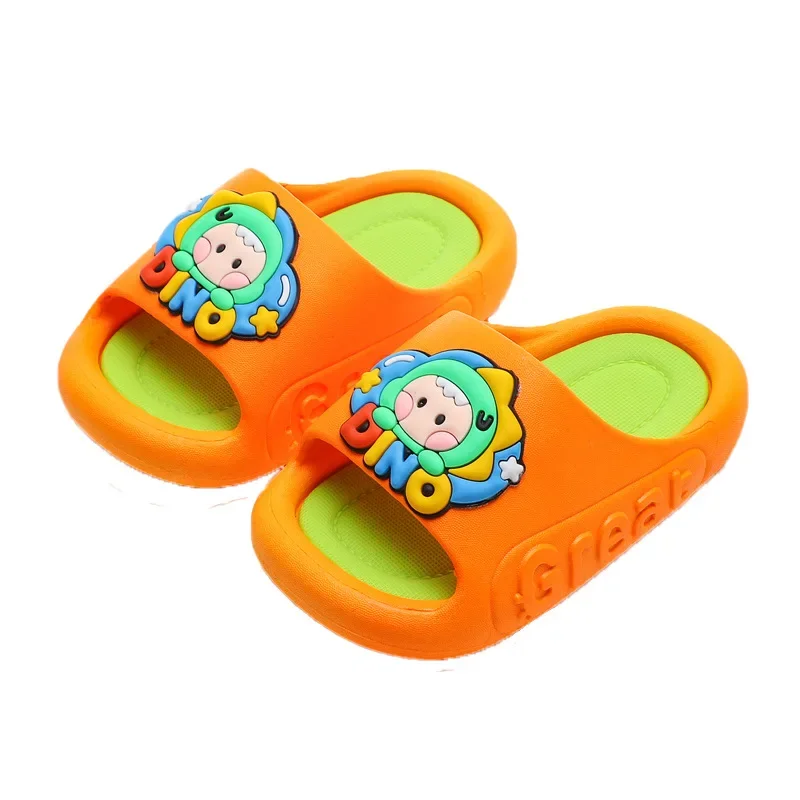 Pantofole carine per bambini scarpe estive per ragazzi infradito per cartoni animati antiscivolo per interni pantofole da bagno per bambini per