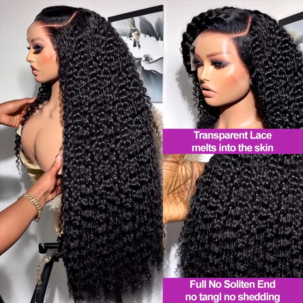 Wewave 13x6 Hd Lace Frontal Wig Water Wave Wig Rambut Asli Keriting Wig 1b Hitam Deep Wave Wig Rambut Brasil Wig Rambut Asli