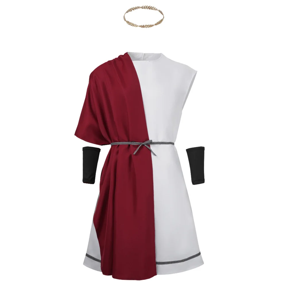 

Cosplay Ancient Greek Roman Gladiator Costume Sets Adult Men Women Halloween Carnival Dress Up Party Roman Solider Fancy Dress