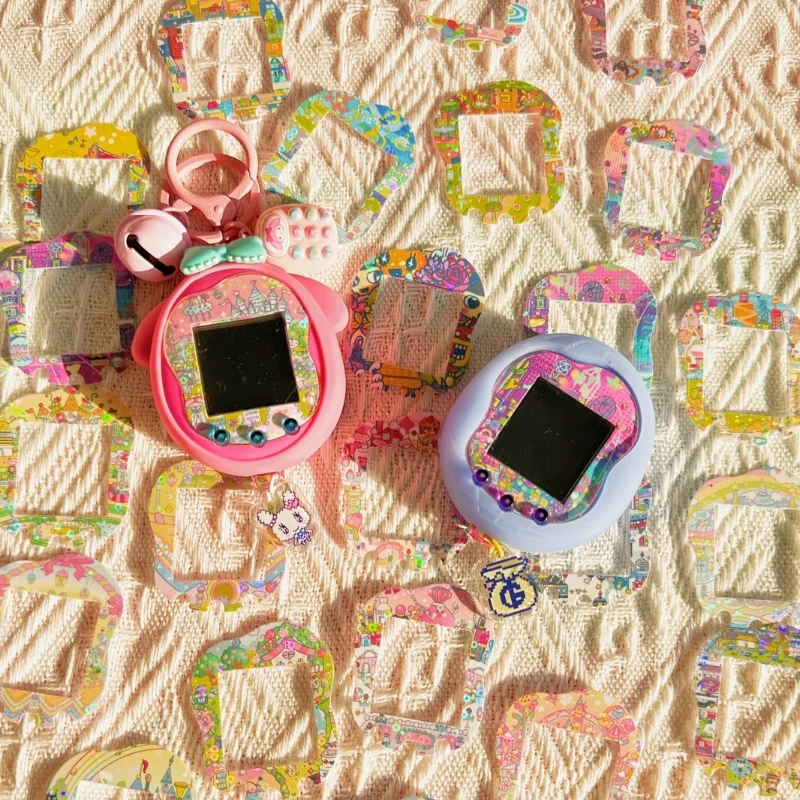 Bandai Tamagotchi Uni Electronic Pet Color Panel Film Panel Paper Soft Film Directly Paste