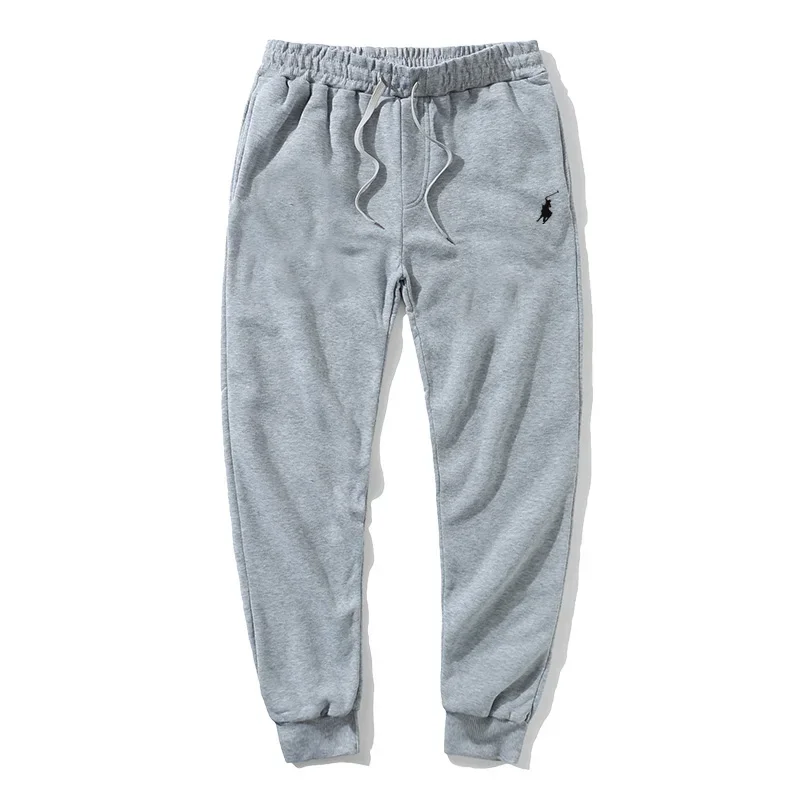 RL شعار مطرز زيبر ملابس رياضية للرجال الخريف / الشتاء هوديي مجموعة طويلة الأكمام هوديي سترة #4