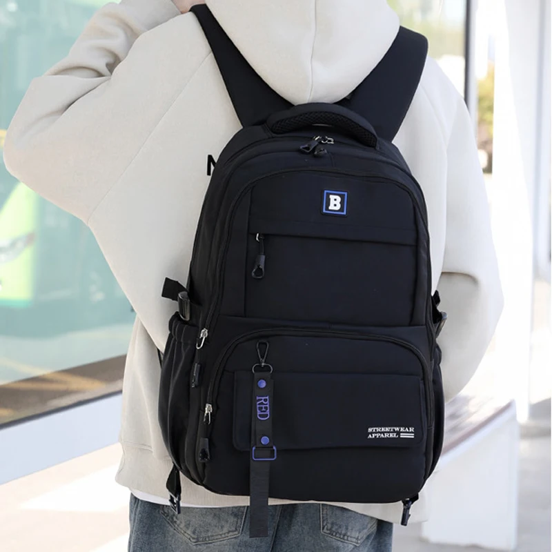 School Bag with wheels Rolling Backpack for boy Kids Student Wheeled Backpack Trolley School Bag Travel Trolley Luggage Book Bag
