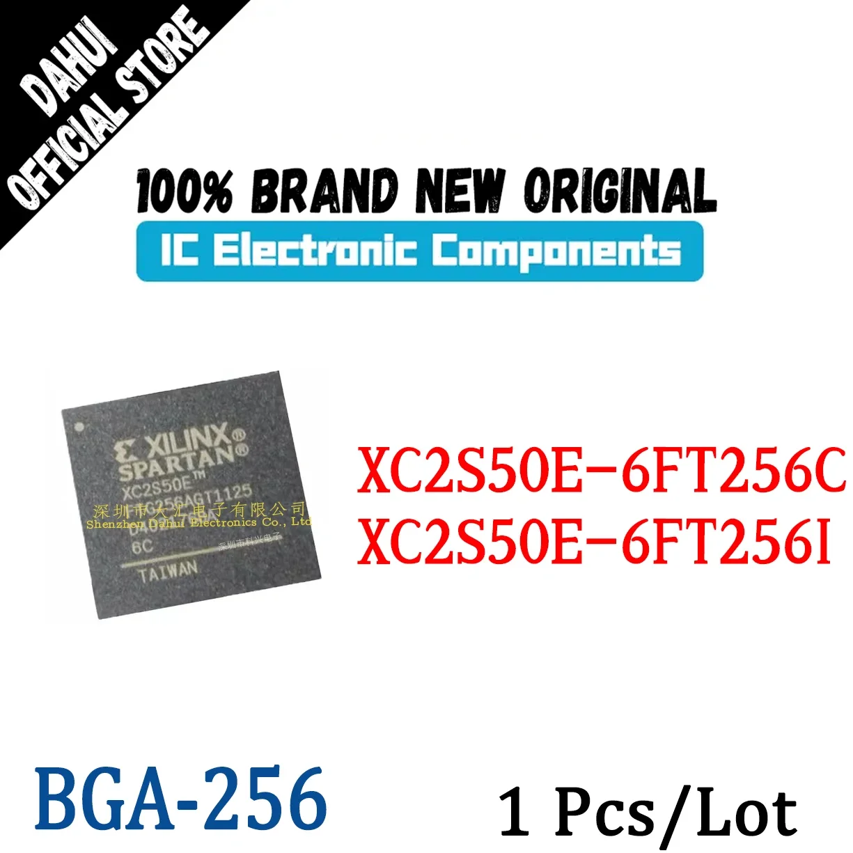 

XC2S50E-6FT256C XC2S50E-6FT256I XC2S50 BGA-256 Programmable logic chip IC Brand New Original In Stock