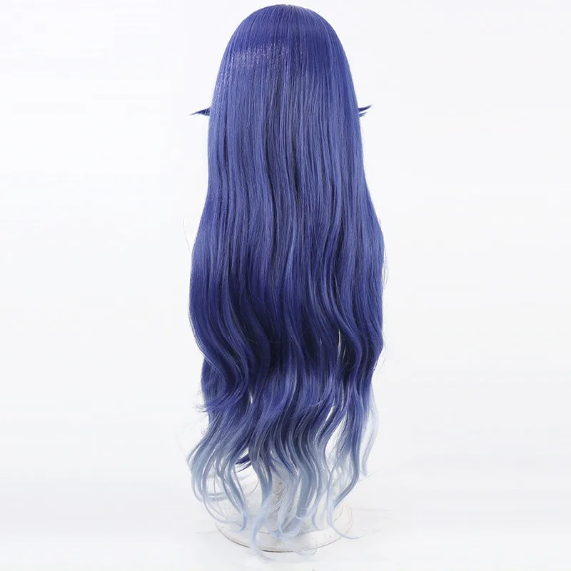 วิกผมคอสเพลย์ลูซิลลาจากเกมวูเธอร์ริงเวลส์ วิกผมยาวสีม่วงไล่เฉดสีขาว สำหรับงานคอมิคอน ปาร์ตี้ ผู้ใหญ่ ทั้งผู้หญิงและผู้ชาย