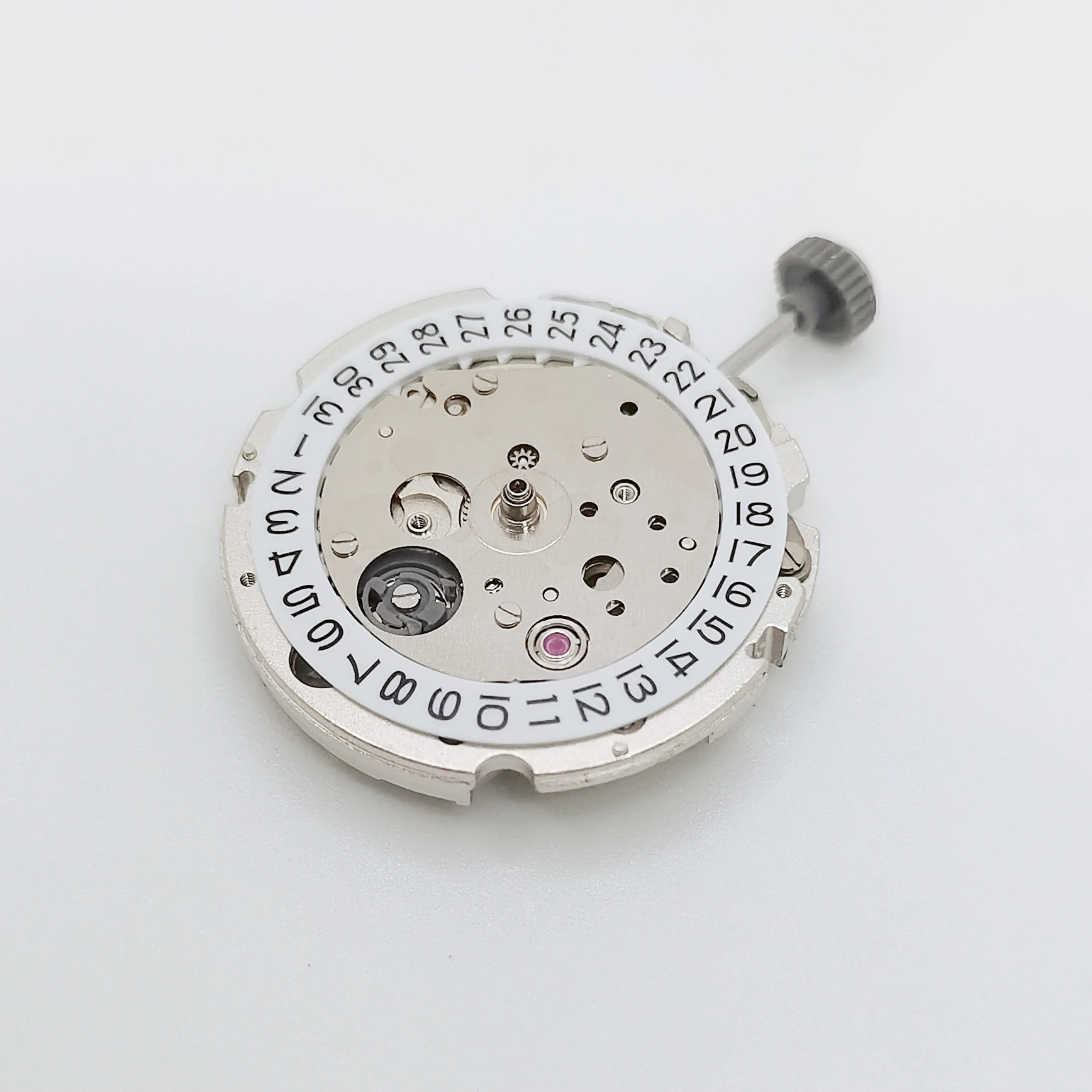 

New Miyota 8215 Automatic Movement 21 Jewels White Date 3H