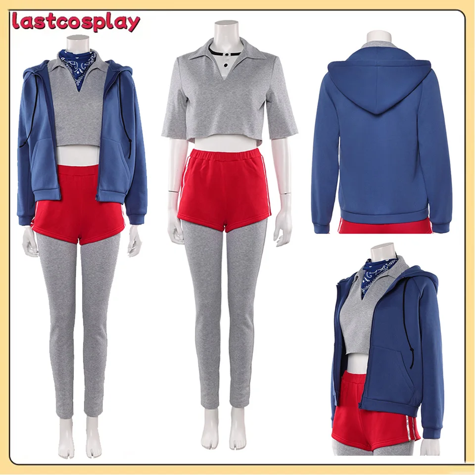 

11 Disguise Eleven Cosplay Costume TV 2025 Fantasia Women Adult Top Coat Pants Scarf Outfits Halloween Dress Up Party Suit