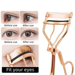 1Pcs Stainless Steel Eyelash Curler Mini Details Part Of Eye Lash Curling Applicator Natural Curly Cosmetic Clip New Makeup Tool