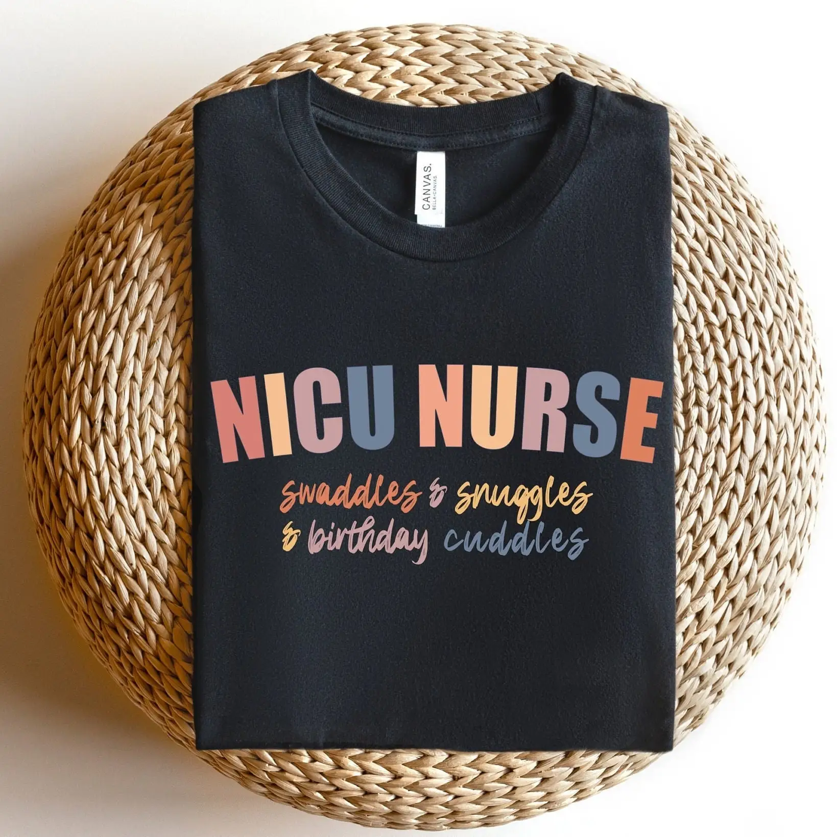 Swaddles Cuddles NICU shirt Neonatal Intensive Care Nurse T Nursing School Grad Life