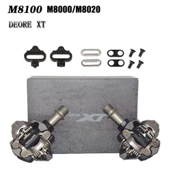 DEORE XT PD-M8100/M9100/R7000/R8000 Mountain bike Racing bicycle professional competition M8000/M8200 self-locking SPD pedal