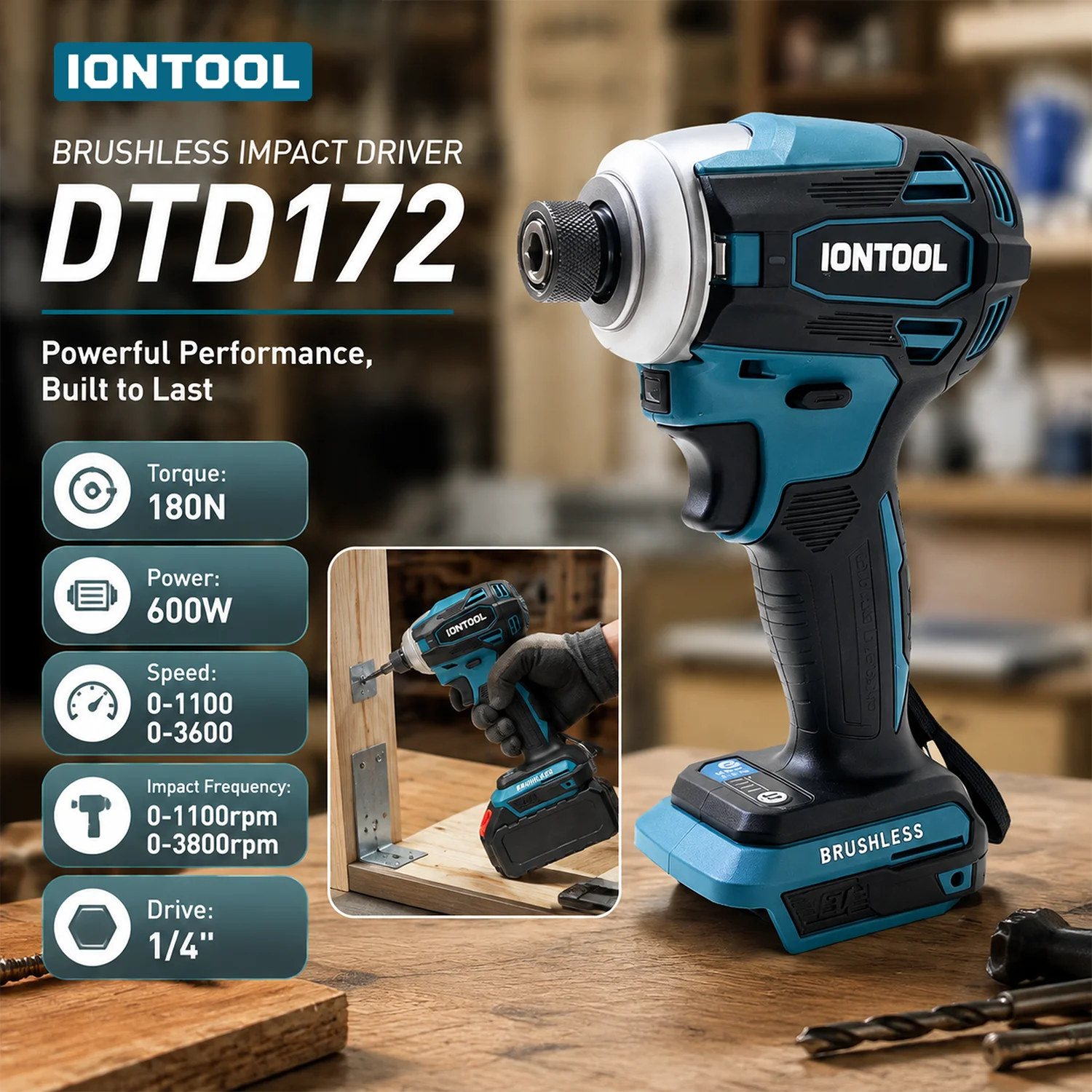 IONTOOL 180N 1/4