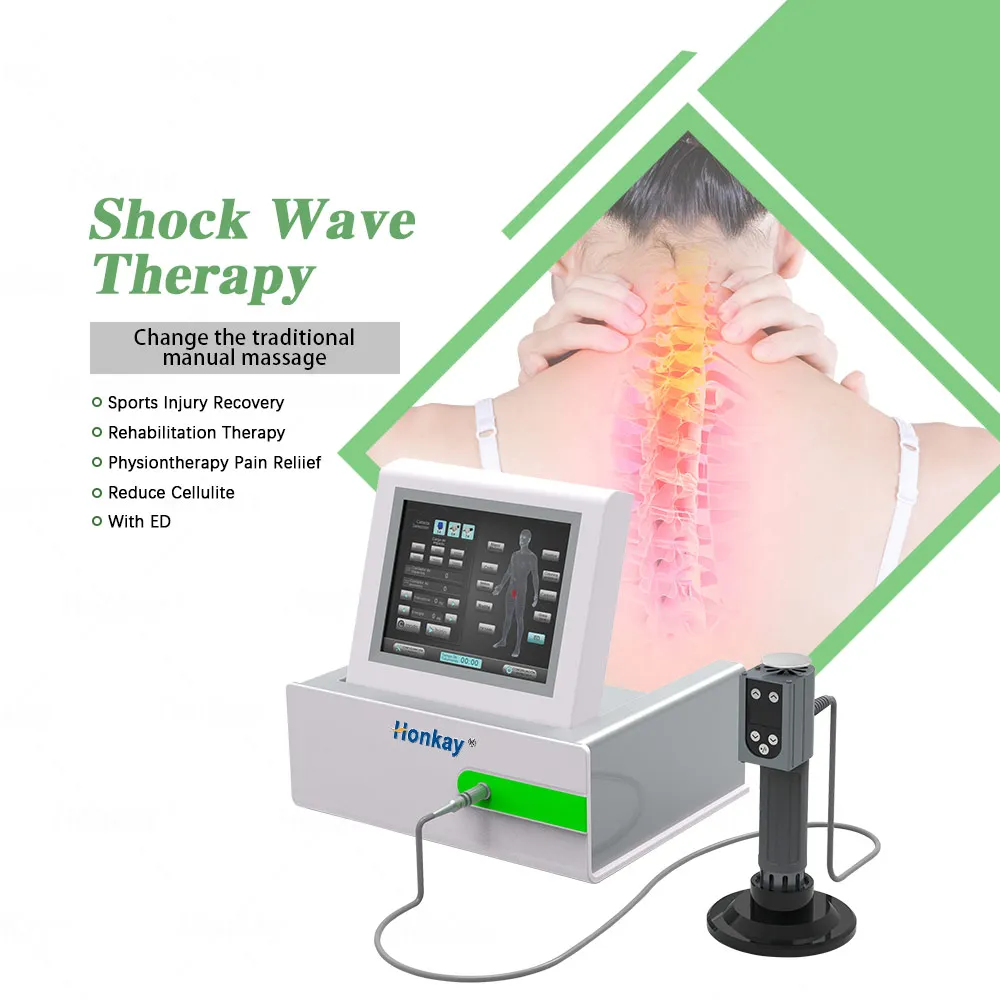 Electromagnetic Shockwave Treatment Sports Injuries Used At Home To Pain Relief Shockwave Physical Therapy Body Massager Machine