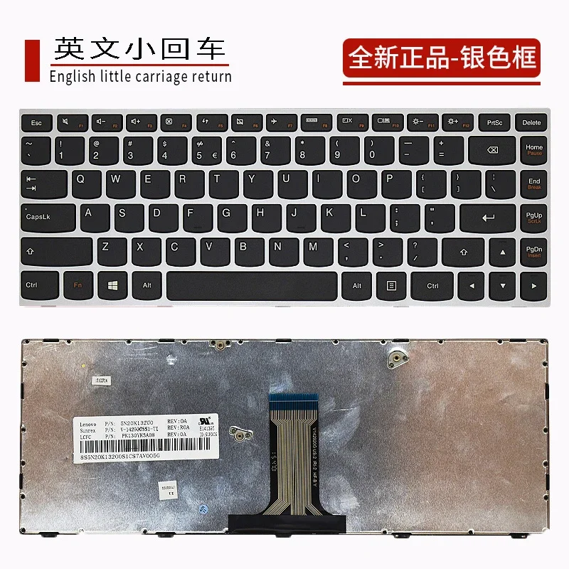 

Подходит для клавиатуры Lenovo Ideapad flex 2 14 flex 2 14d 300-14IBR 300-14ISK.