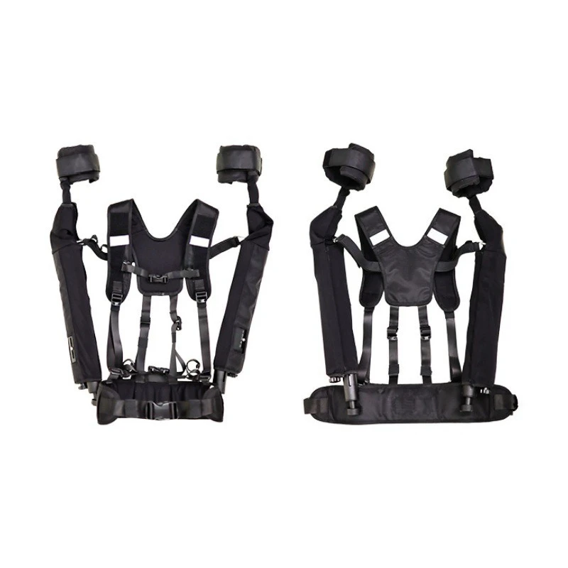 Upper limbs assist exoskeleton long-term hand lift operation hand-held tools, arm suspension shoulder pads
