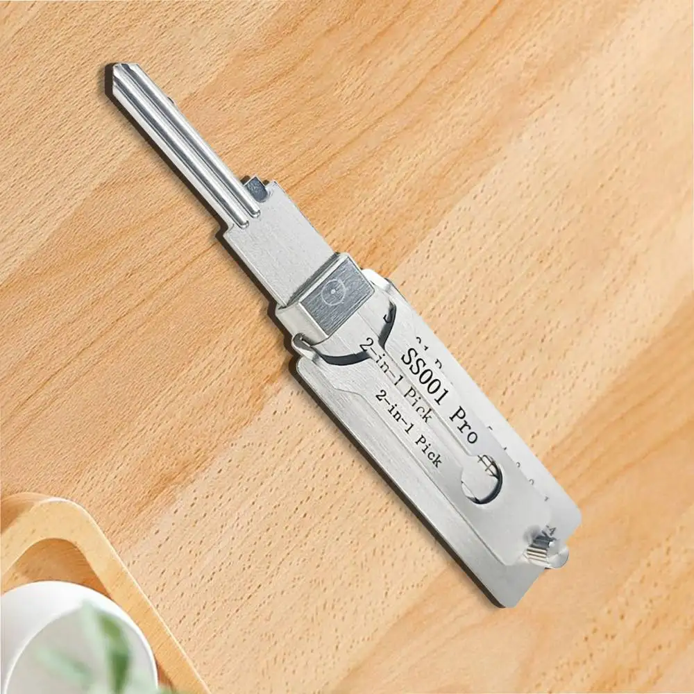 Kit de pastilla de junta tórica decodificador de llave de acero inoxidable, herramienta de gancho, herramienta manual de recogida, Kit de reparación de mantenimiento