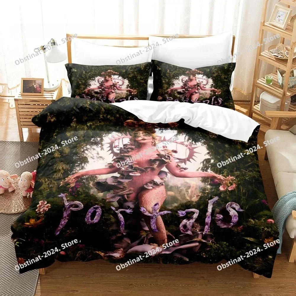 Melanie Martinez Merch Bedding Set Single Twin Full Queen King Size Bed Set Aldult Kid Bedroom Duvetcover Sets bed  set Cxg
