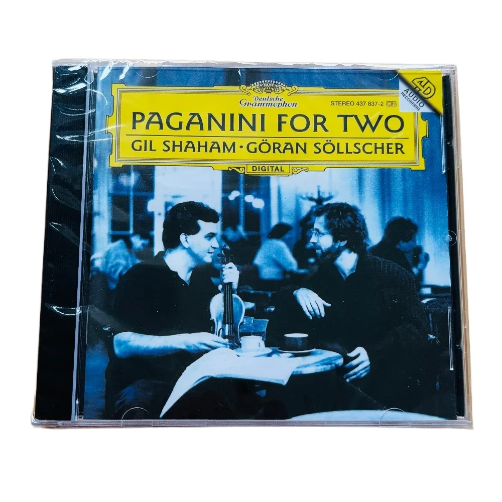 Paganini For Two CD Violin Guitar Duet Audiophile Classical Chamber Music DG 4D HiFi Test Disc In Stock view 2