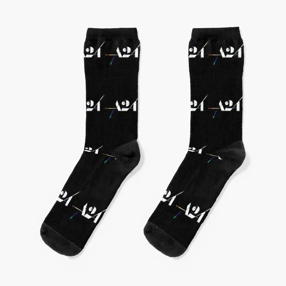 

A24 Logo Socks designer Soccer winter thermal funny gift Designer Man Socks Women's
