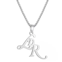 LDR-Pendentif en Acier Inoxydable pour Femme, Singer Star, Lana Del Rey, Même Collier Simple et Exquis, Pull à la Mode, Bijoux