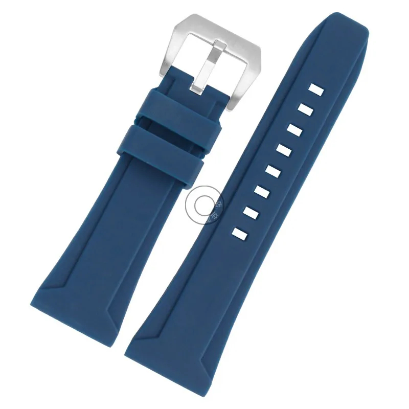 High tensile silicone strap 26mm for Seven Friday T series T1 T2 T3 silicone watch with black 26mm blue accessory bracelet