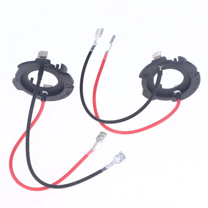 2Pcs Headlight Accessories Headlamp Socket Adapter For Golf 5 MK5  H7 LED Headlight Bulb Base Holder Retainer Lamp Base