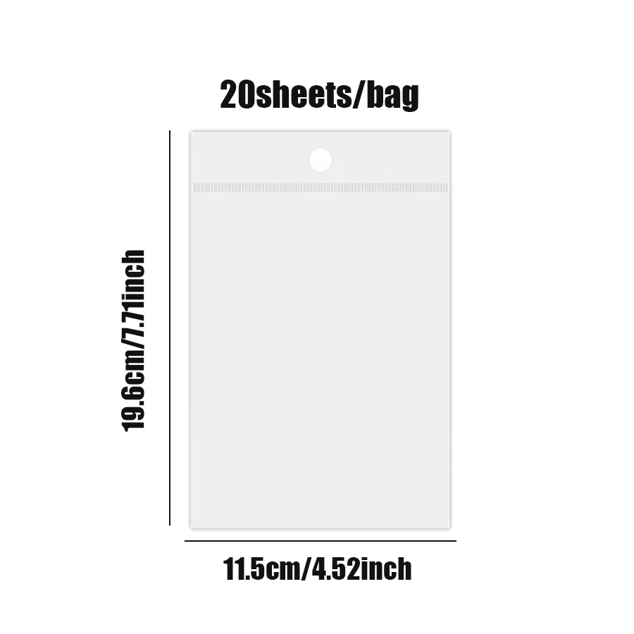 Mr Paper 20pcs/bag Word Cure PET English Sticker Book Handbook Material Decorative Stickers DIY Photo Frame Scrapbook Journal