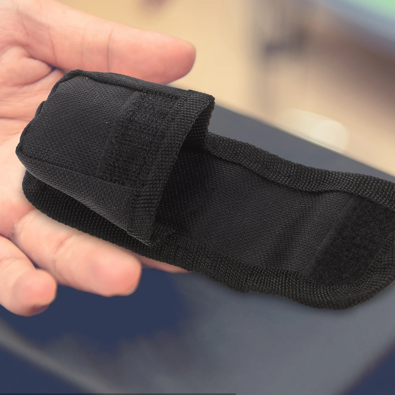 

Сумка для монитора насыщения кислорода в крови, жесткий чехол для кончиков пальцев, универсальный органайзер, прочный нейлоновый противоударный ящик для хранения, для путешествий и дома