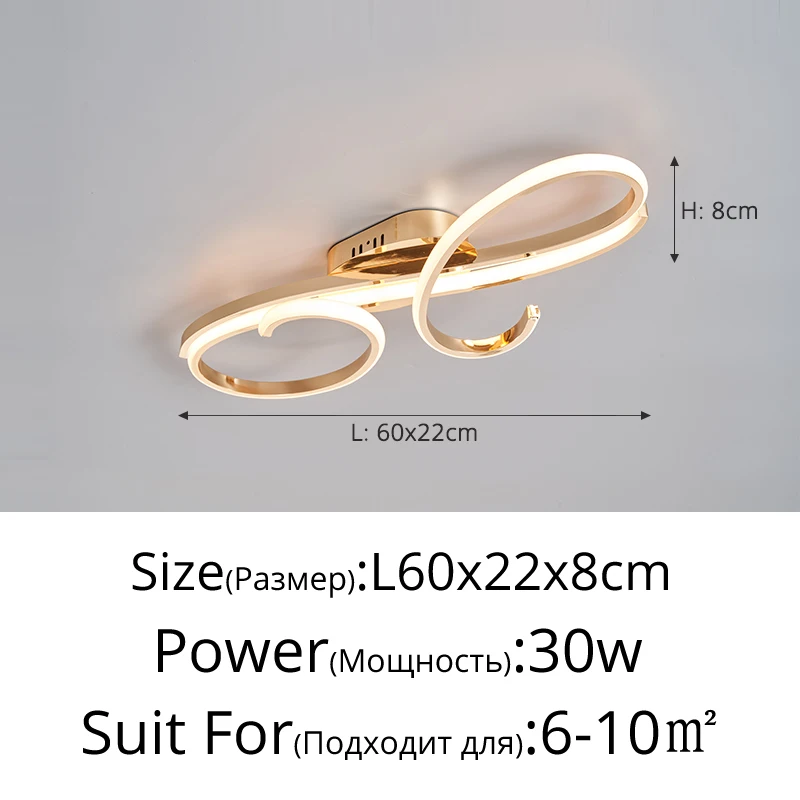 Luxe sfeervolle woonkamer slaapkamer plafondlamp moderne eenvoudige high-end LED eetzaal plafondlampen creatieve huisverlichting