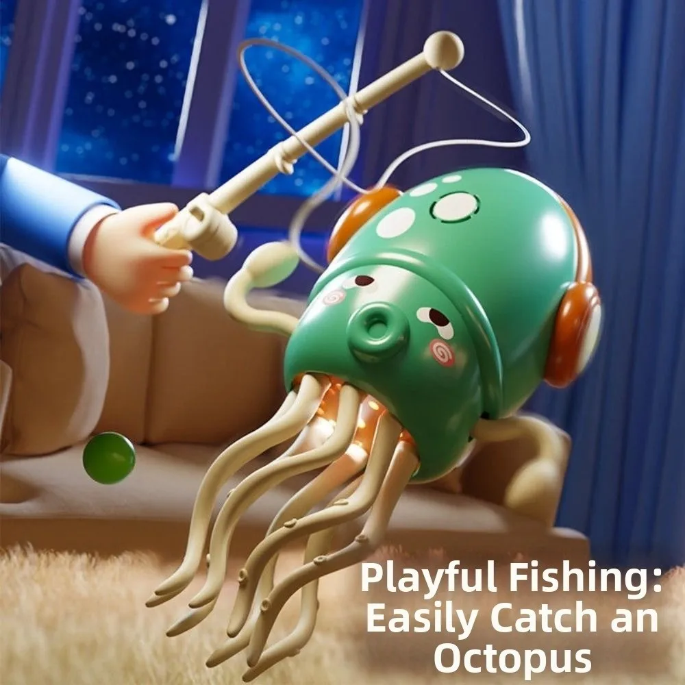 自動感知障害物回避ダンシングタコ 八爪ツイスト漫画電子ダンシングイカ ライトミュージック